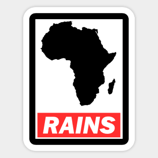 Bless the Rains Sticker